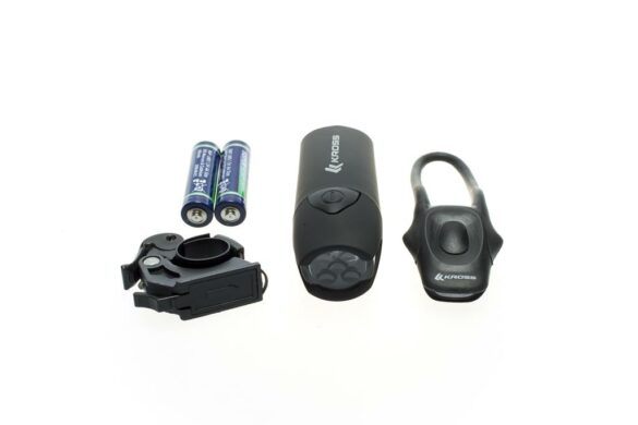 LUCES KROSS SCOPE SET II NEGRO