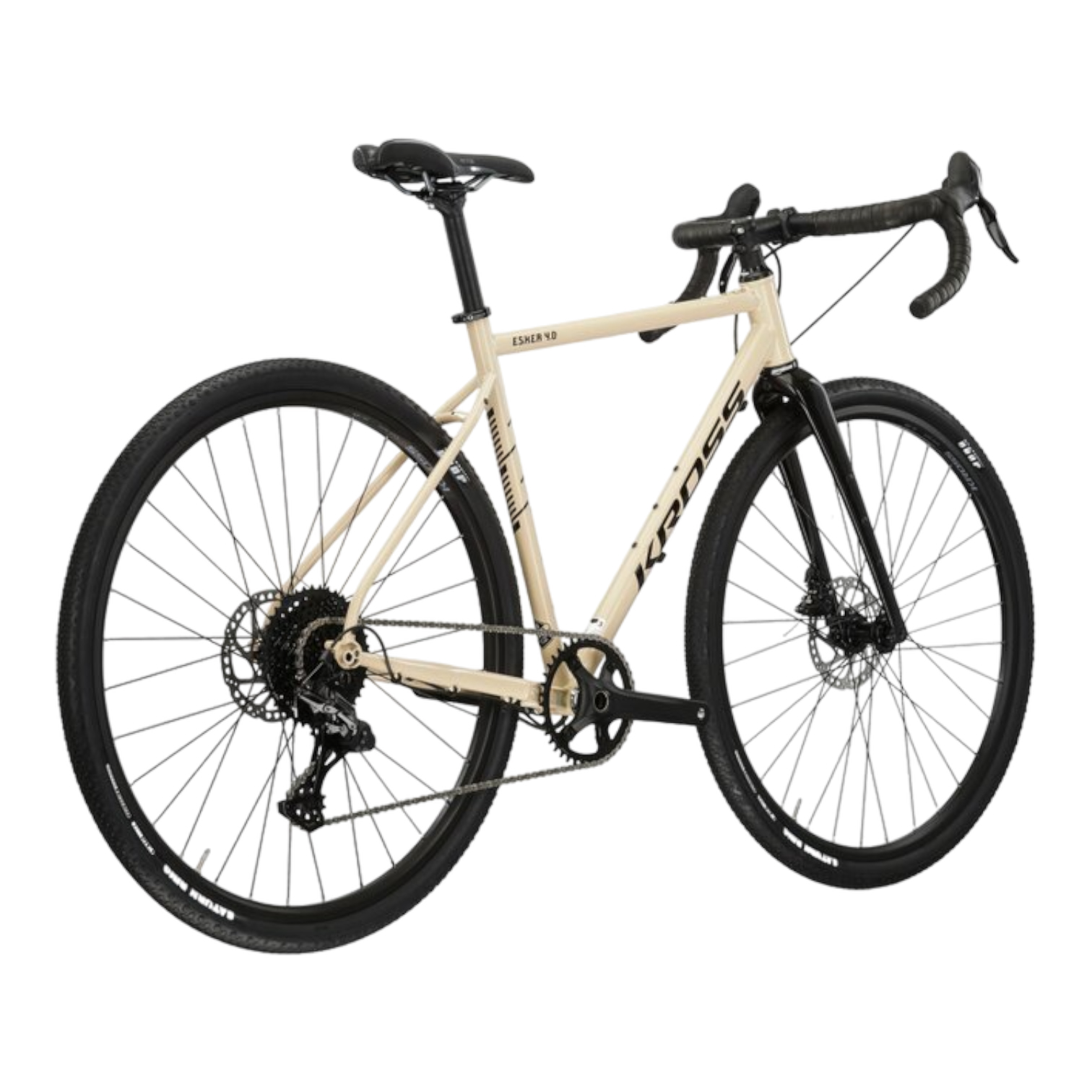 Bicicleta Kross Esker 4.0 MS Crema Brillante