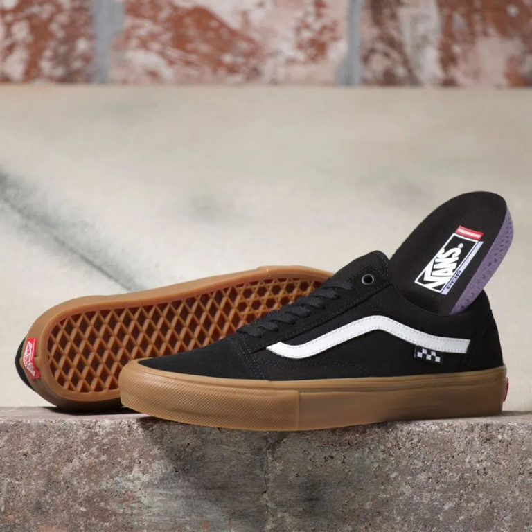 vans old skool skate gum