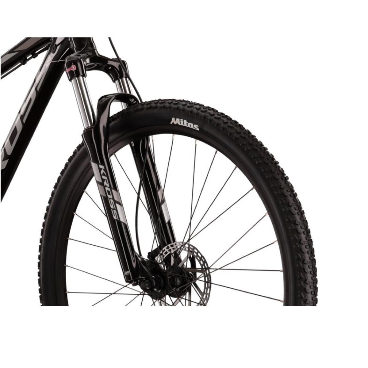 Bicicleta MTB Kross Hexagon 6.0 Negro Plateado