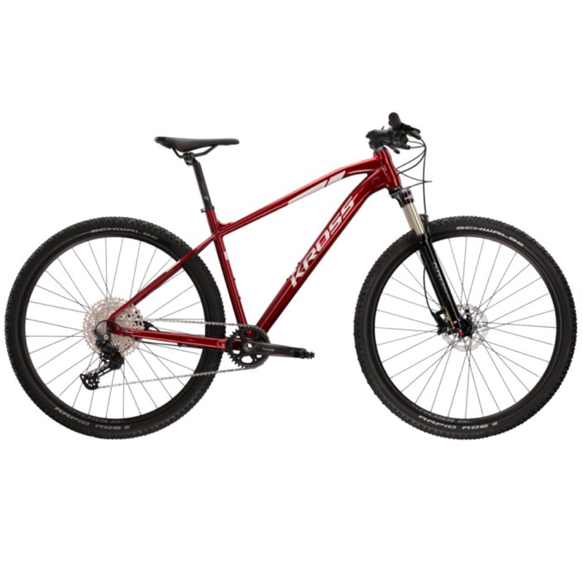 Bicicleta MTB Kross Level 6.0 Ruby Silver Glossy