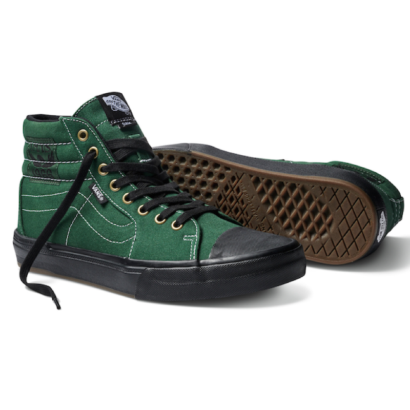 Zapatillas Vans Bmx Sk8-Hi 238 Dakota Roche Verde/Negro