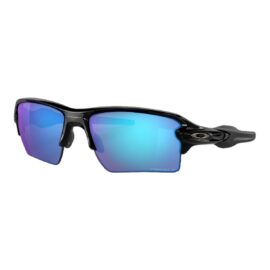 Lentes Oakley Flak 2.0 XL Polished Black Prizm Saphire Polarized