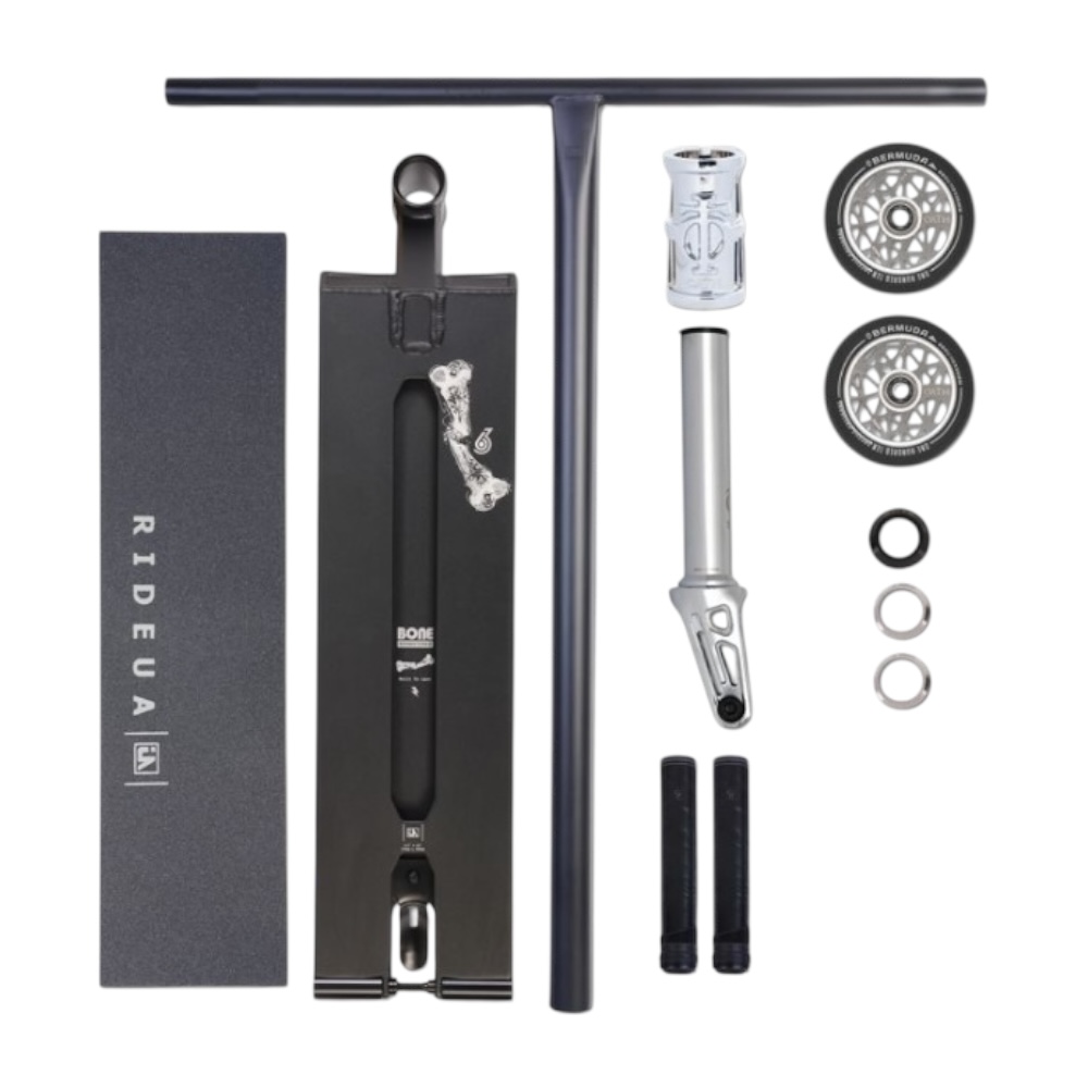 SUA2500CU10 Scooter Urbanartt Custom N10 6 X 22TT Black Silver