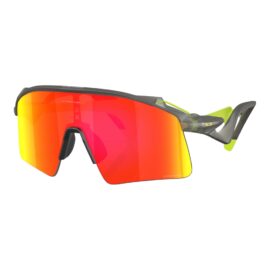 Lentes Oakley Stunt Wing Matte Grey Smoke Prizm Ruby
