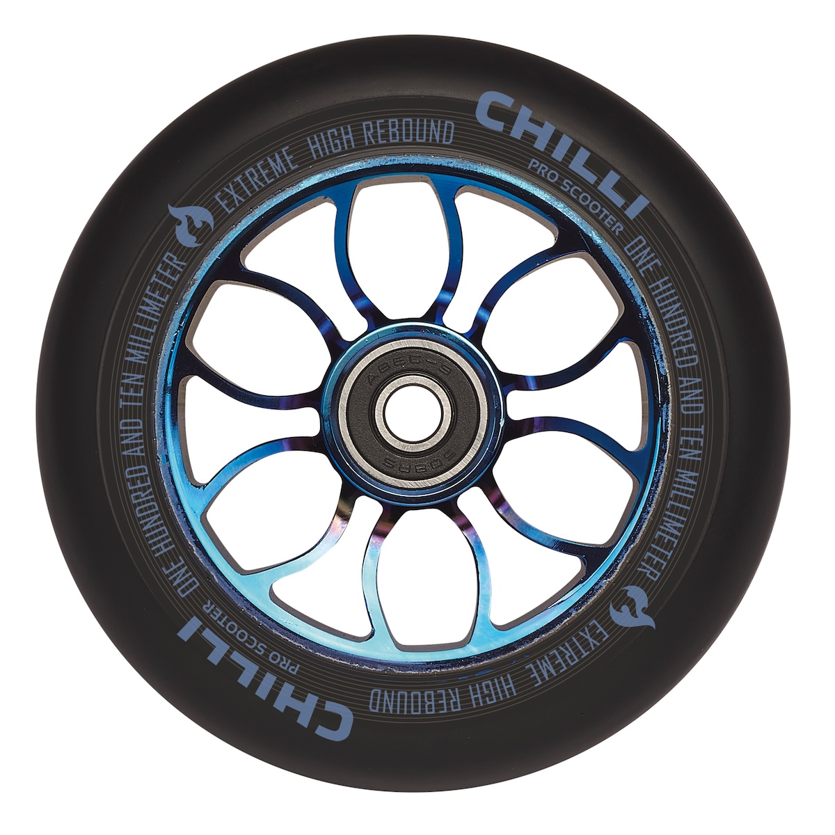RCH211910CE Rueda Chilli Reaper 110mm Ocean Blue