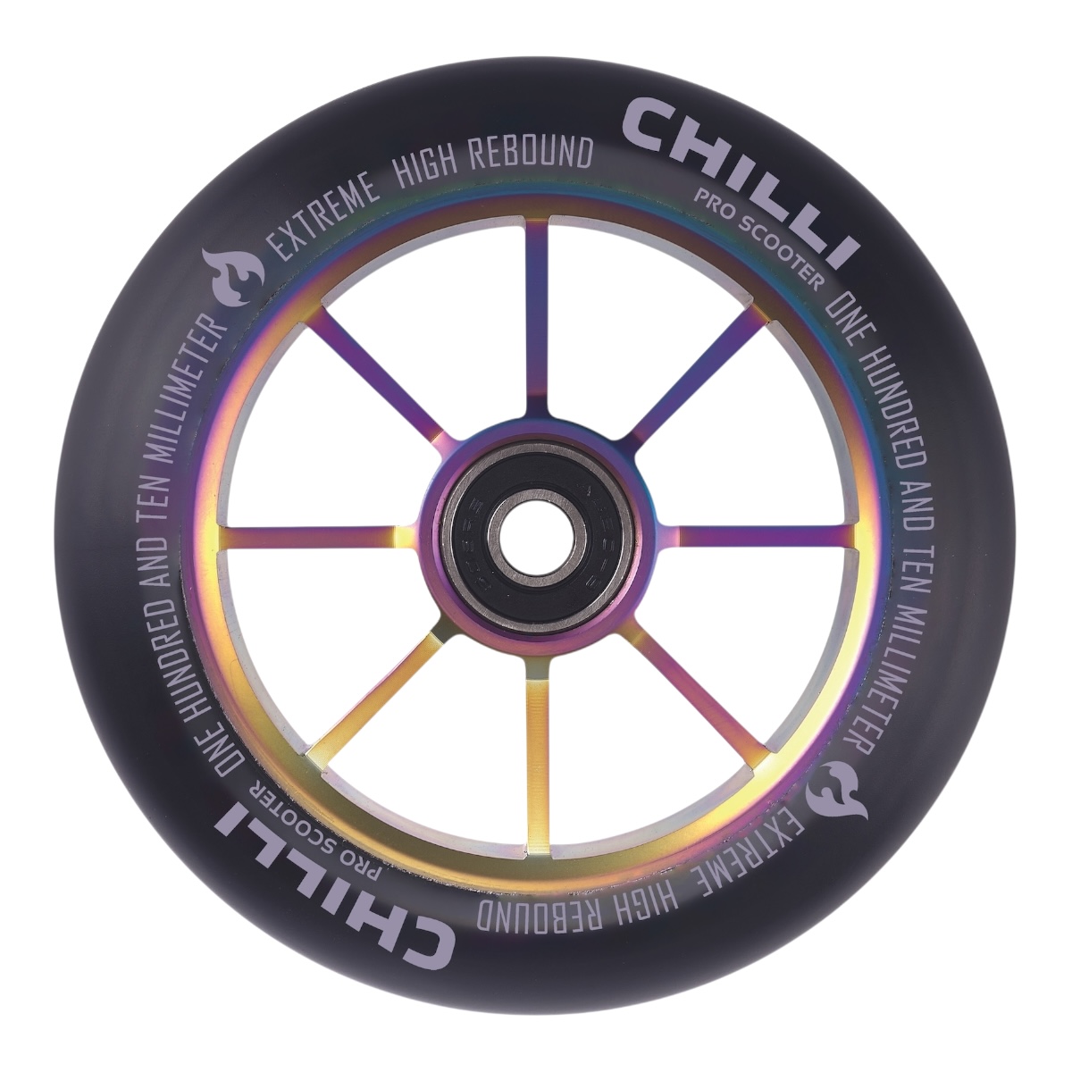 RCH2218BROS Rueda Scooter Chilli Rocky Series 110mm Matte Oilslick