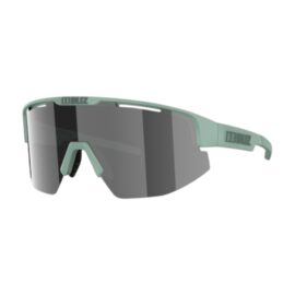 Lentes Deportivos Bliz Matrix Small Matte Green With Smoke Silver Mirror