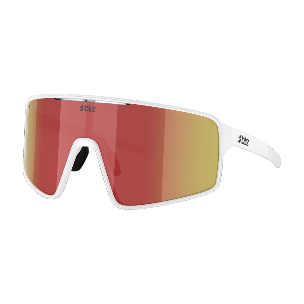 AZB701513 Lentes Deportivos Bliz P001 Matte White With Red