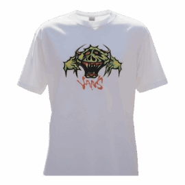 Polera Vans Goofy Ghoul Ss White