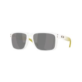 Oakley Holbrook Transparente mate con lente negro espejado polarizado