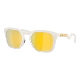 Lentes Oakley HSTN SQ Matte Mist Prizm 24K Polarized — vista 3/4