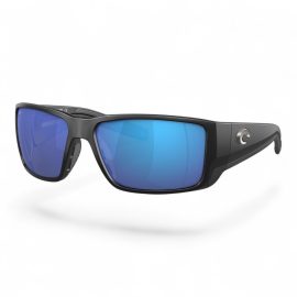 Lentes Costa Del Mar Blackfin Pro Black Blue Mirror Polar