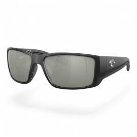 Costa Del Mar Blackfin Pro Matte Black Gray Silver Mirror Polar, vista 1