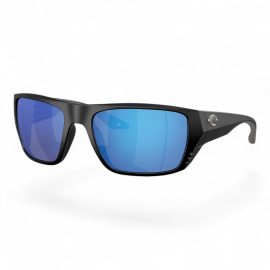 Costa Del Mar Finlet Matte Black Blue Mirror Polar, vista 1