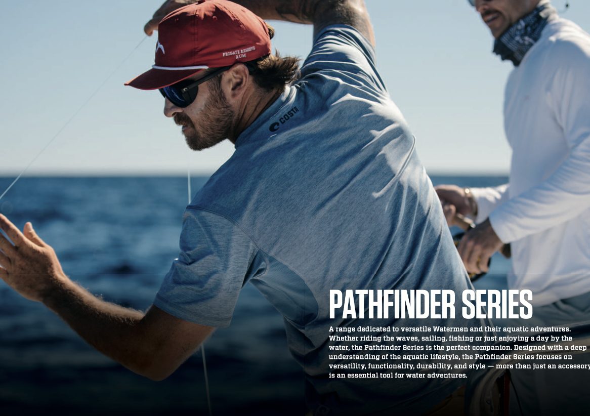 Lentes Costa del Mar Pathfinder Series para pesca deportiva en el mar