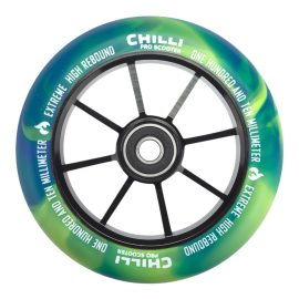 Rueda Scooter Chilli Jumpstart 110Mm Blue Yellow