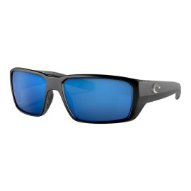 Lentes Costa Del Mar Fantail PRO Matte Black Blue Mirror 580g