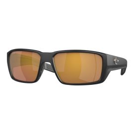 Lentes Costa Del Mar Fantail PRO Matte Black Gold Mirror 580g