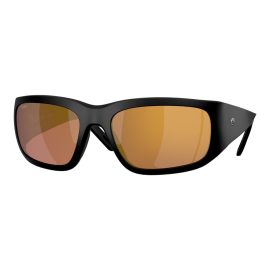Lentes Costa Del Mar Bulley Bait Matte Black Gold Mirror 580p - vista principal