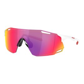 Lentes Oakley Cybr Dyno Polished White Prizm Road