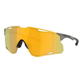 Lentes Oakley Cybr Lightning Matte Carbon Prizm 24k