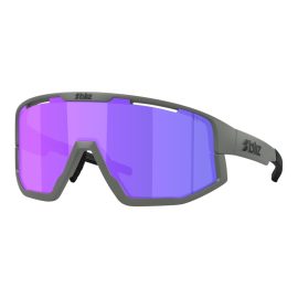 Lentes Deportivos Bliz Fusion Matte Grey Smoke Purple Multi